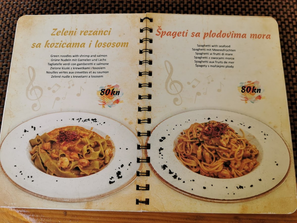 Menu Konoba La Nota-5