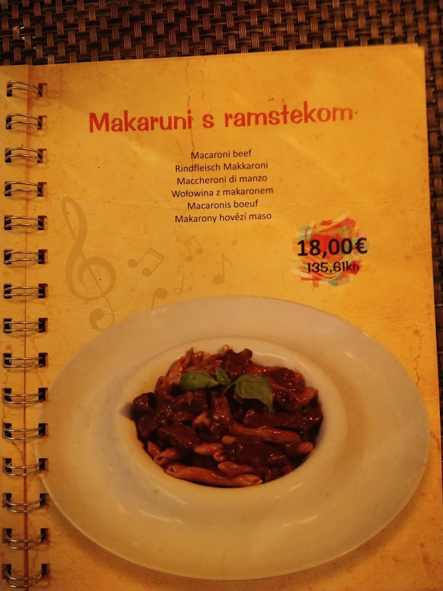 Menu Konoba La Nota-8