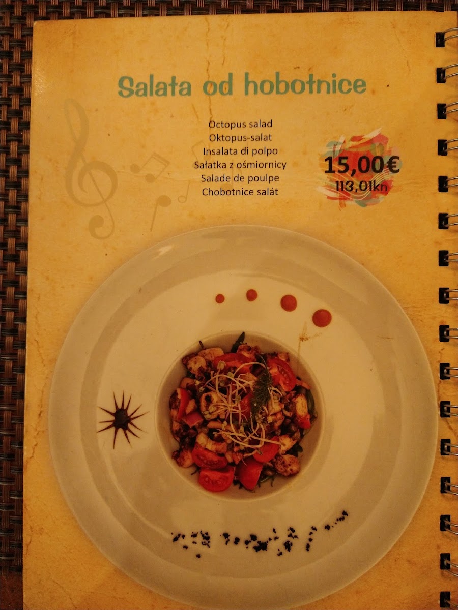 Menu Konoba La Nota-9